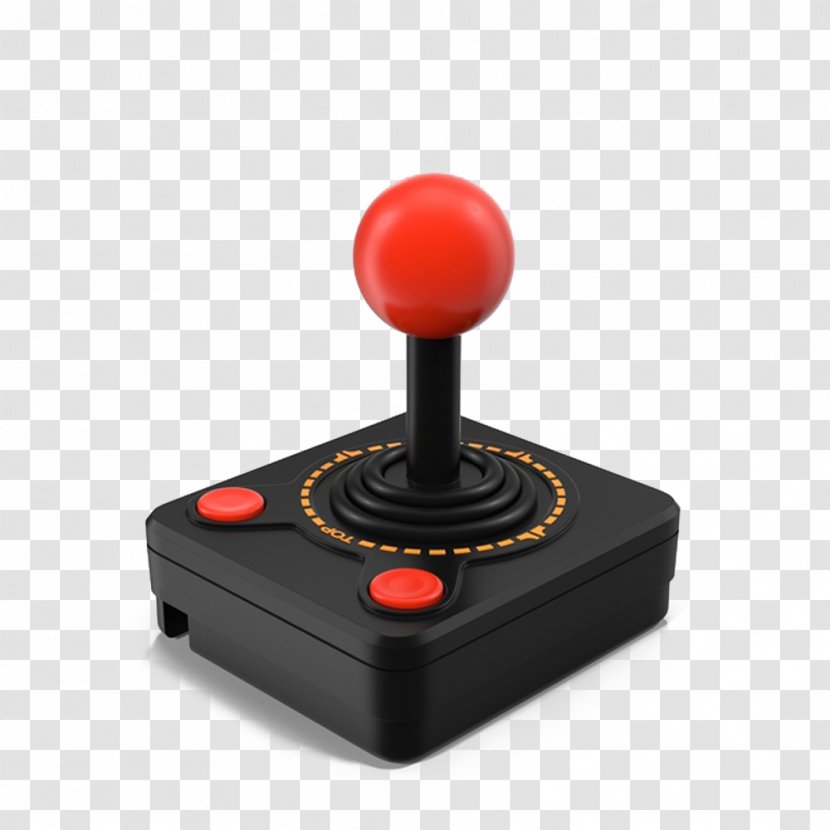 Joystick Game Controller Video Console Gamepad - Atari2600 Transparent PNG