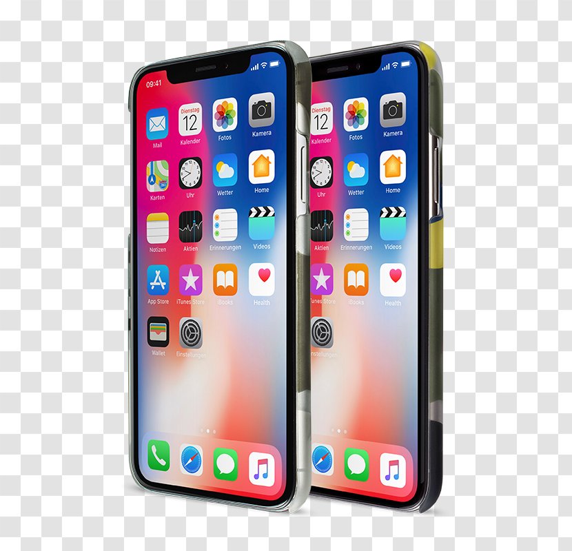 IPhone X 8 5 Telephone Amazon.com - Technology - Rubber Transparent PNG