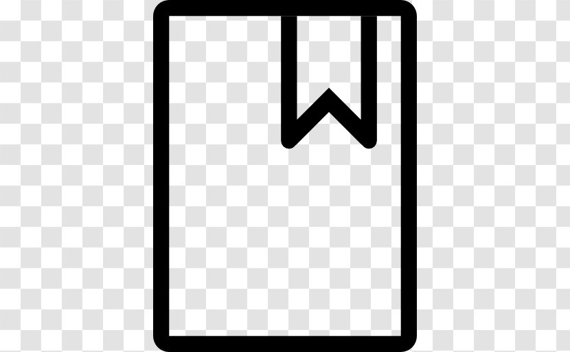 Rectangle Brand Black And White - Bookmark Transparent PNG