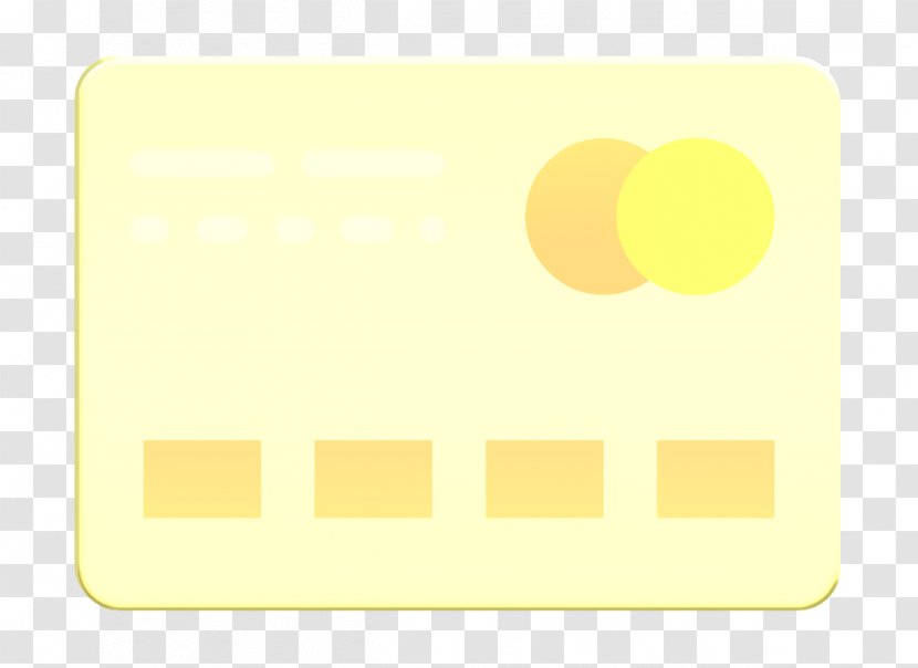 Card Icon Credit Business - Yellow - Material Property Rectangle Transparent PNG