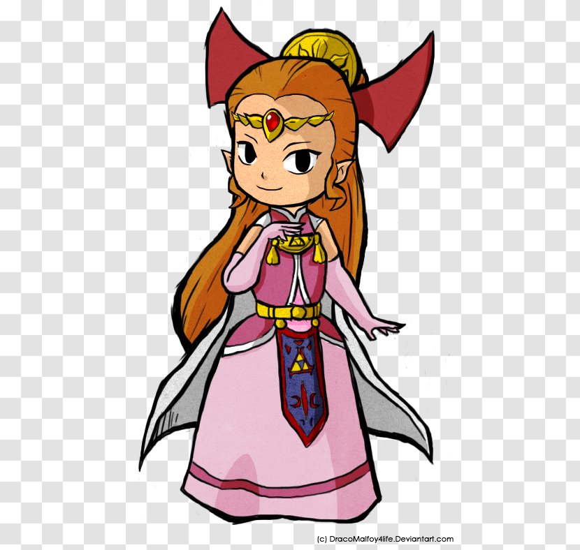 The Legend Of Zelda: A Link To Past And Four Swords Adventures Princess Zelda - Heart Transparent PNG