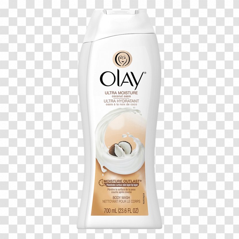 Olay Quench Body Lotion Shower Gel Moisturizer - Coconut - Skin Transparent PNG