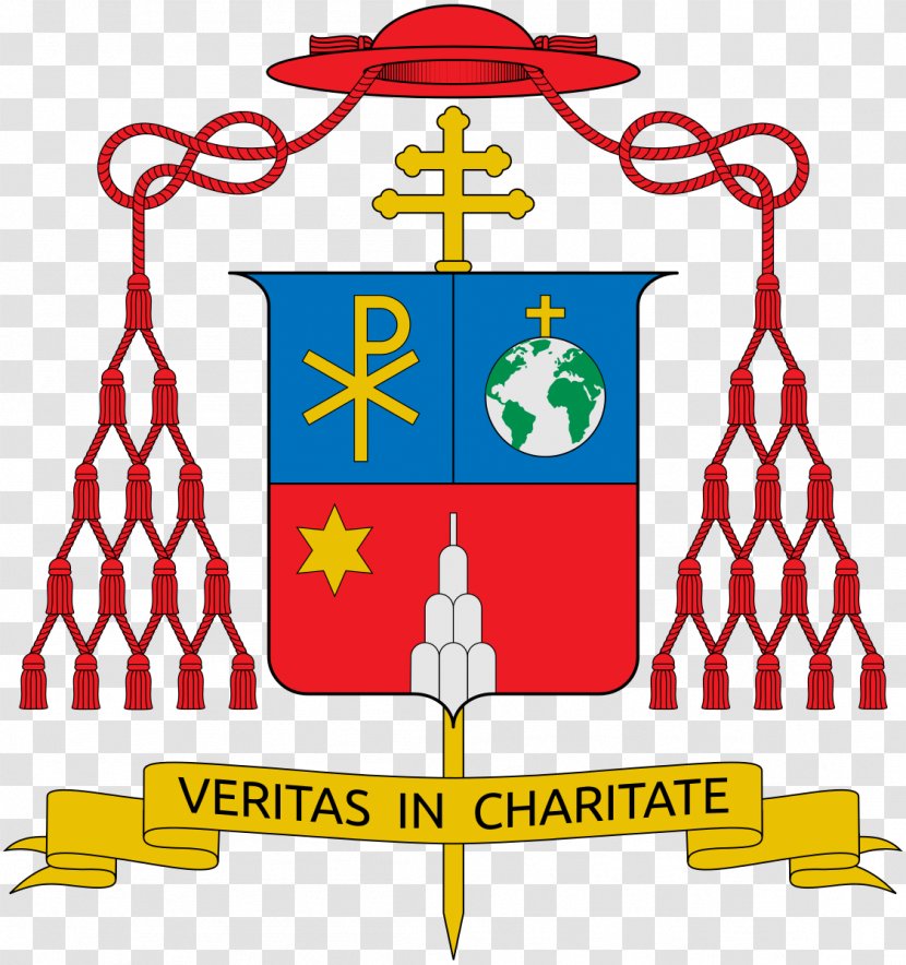 Almo Collegio Capranica Cardinal Coat Of Arms Bishop Catholicism - His Eminence Transparent PNG