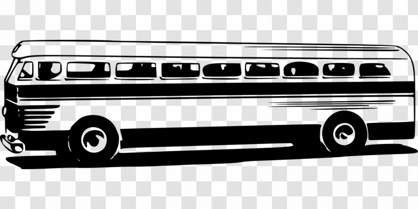 Bus Commercial Vehicle Car Luxury Van - Compact Transparent PNG
