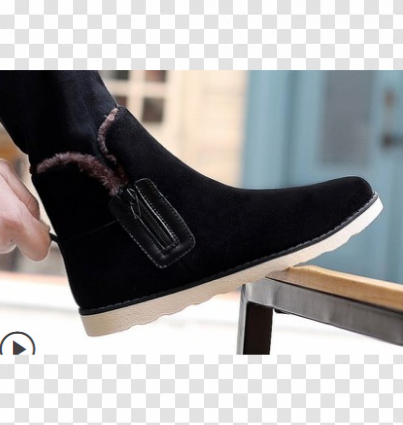 Boot Shoe Winter Cotton Clothing - Footwear - Plus Thick Velvet Transparent PNG