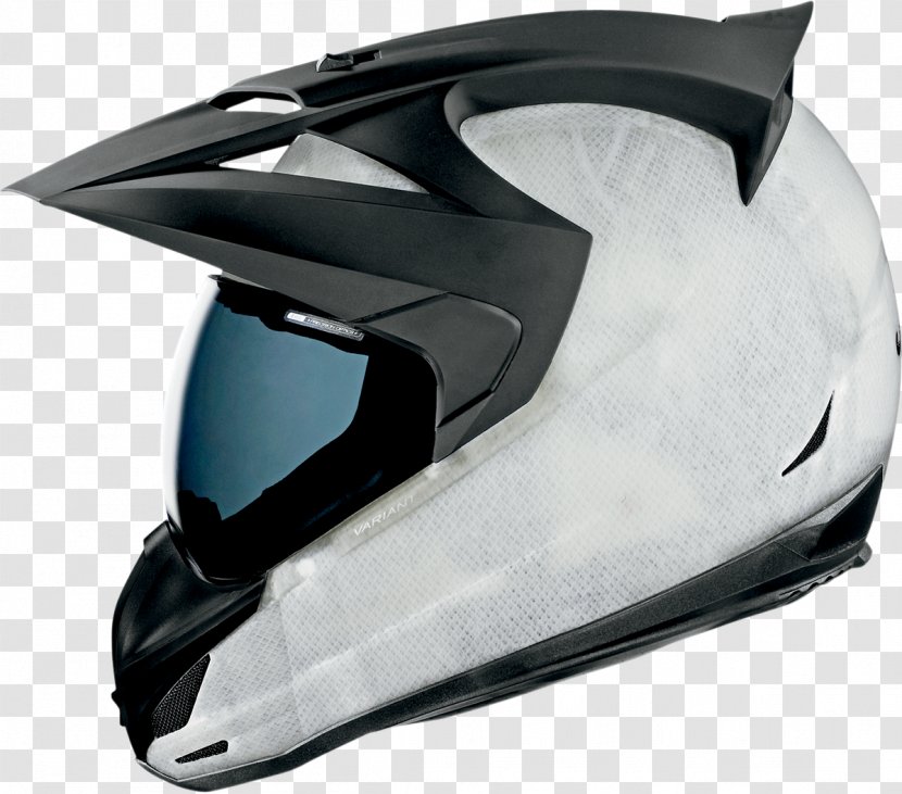 Motorcycle Helmets Integraalhelm Dual-sport ICON - Bicycles Equipment And Supplies - Helmet Transparent PNG