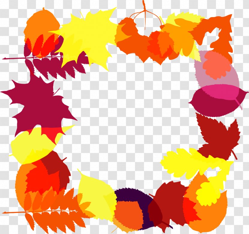Red Maple Leaf Clip Art - Garland Transparent PNG