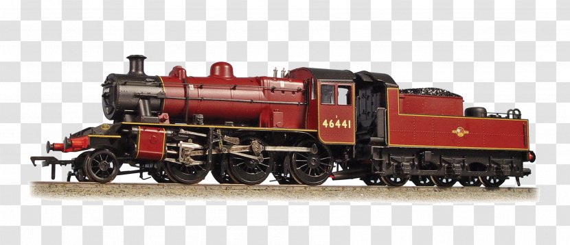 Train Rail Transport Locomotive Rolling Stock LMS Ivatt Class 2 2-6-0 - Lms 4 - Trains Transparent PNG