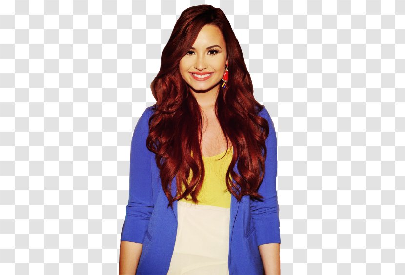 Demi Lovato Brown Hair Human Color Coloring Transparent PNG