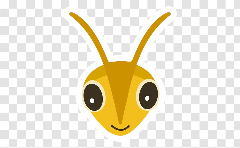 Bee Background - Sticker - Emperor Moths Horn Transparent PNG