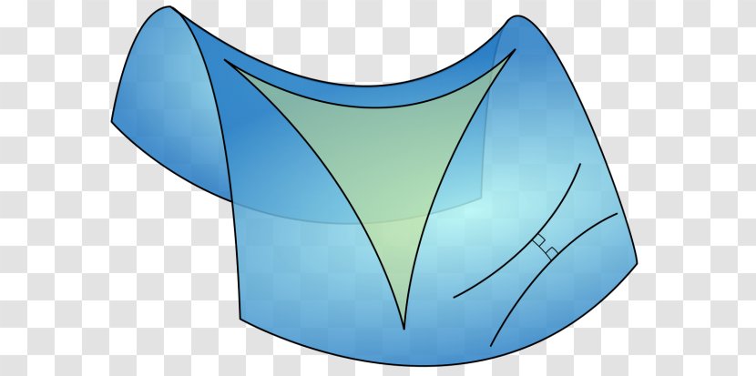 Hyperbolic Geometry Non-Euclidean Triangle Transparent PNG