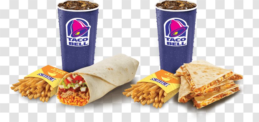 Junk Food Fast Taco Bell Restaurant - Dinner - Promo Flyer Transparent PNG