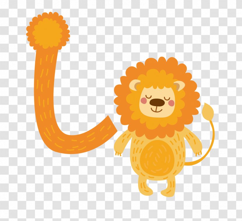 Lion Cartoon Illustration - Shutterstock Transparent PNG