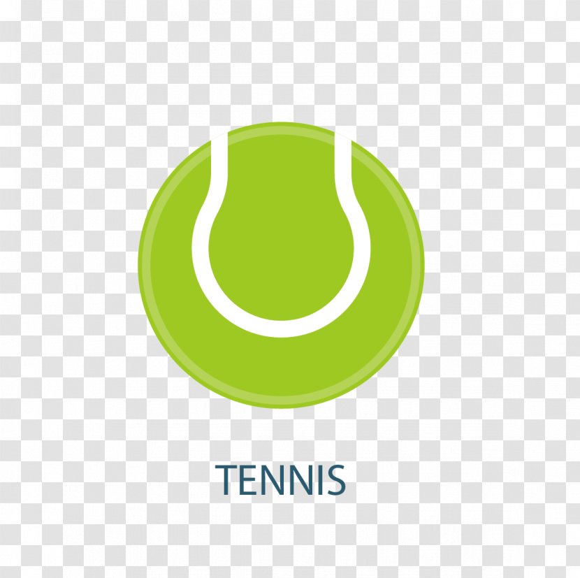 Logo Brand Circle Area - Yellow - Tennis Transparent PNG