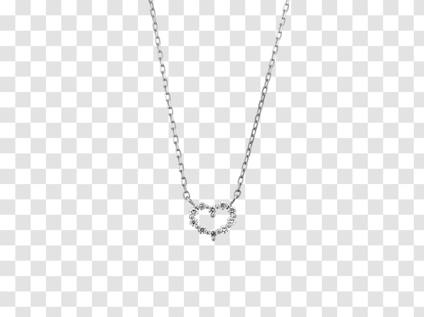 Necklace Charms & Pendants Silver Body Jewellery Chain - Jewelry Transparent PNG