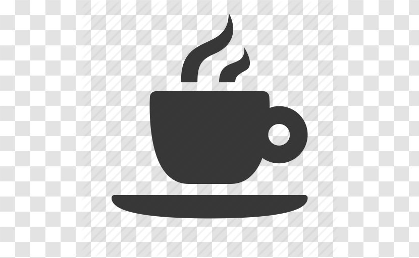 White Coffee Tea Cafe - Black And - Cup Of Icon Transparent PNG