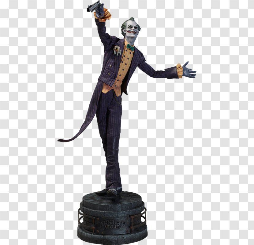 Batman: Arkham Asylum Joker Harley Quinn City Scarecrow - Statue Transparent PNG