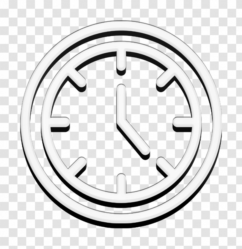 Watch Icon Wall Clock Icon Education And School Icon Transparent PNG