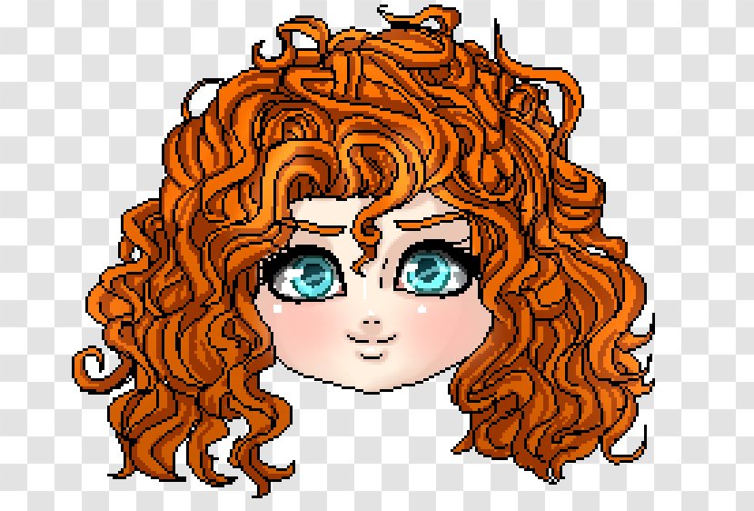 Face Facial Expression Forehead Cheek Hairstyle - Flower - Merida Transparent PNG