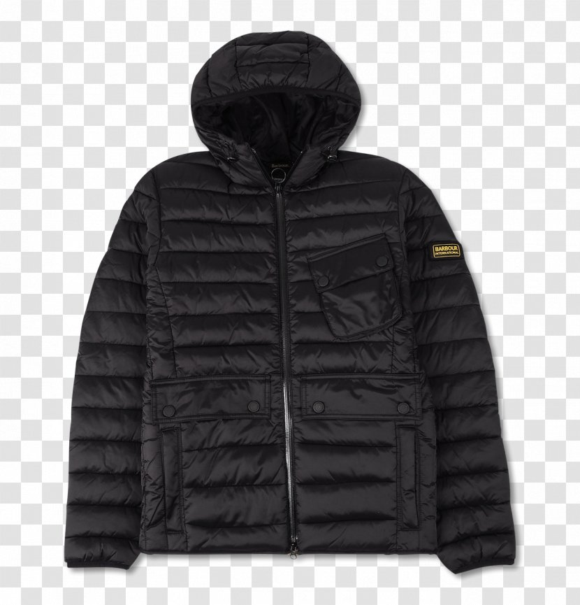 Hoodie Clothing Jacket Brand Windbreaker - Black Transparent PNG