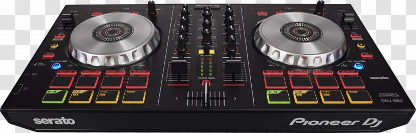 DJ Controller Disc Jockey Pioneer Audio Mixers Mixer - Musical Instrument Accessory - Sb. Transparent PNG
