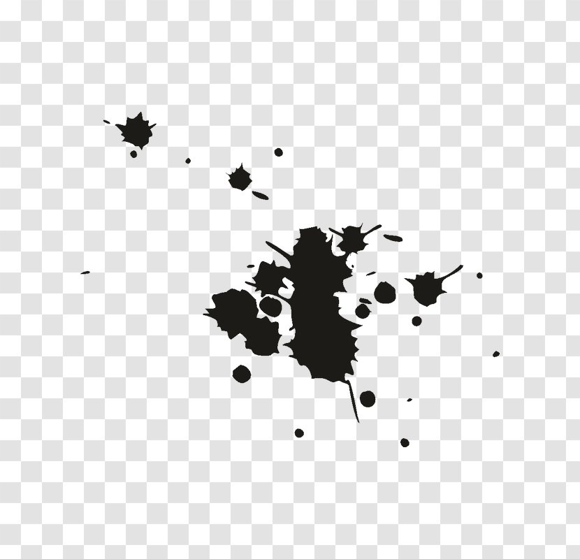 Vector Graphics Ink Image - Monochrome Photography - Brush Transparent PNG