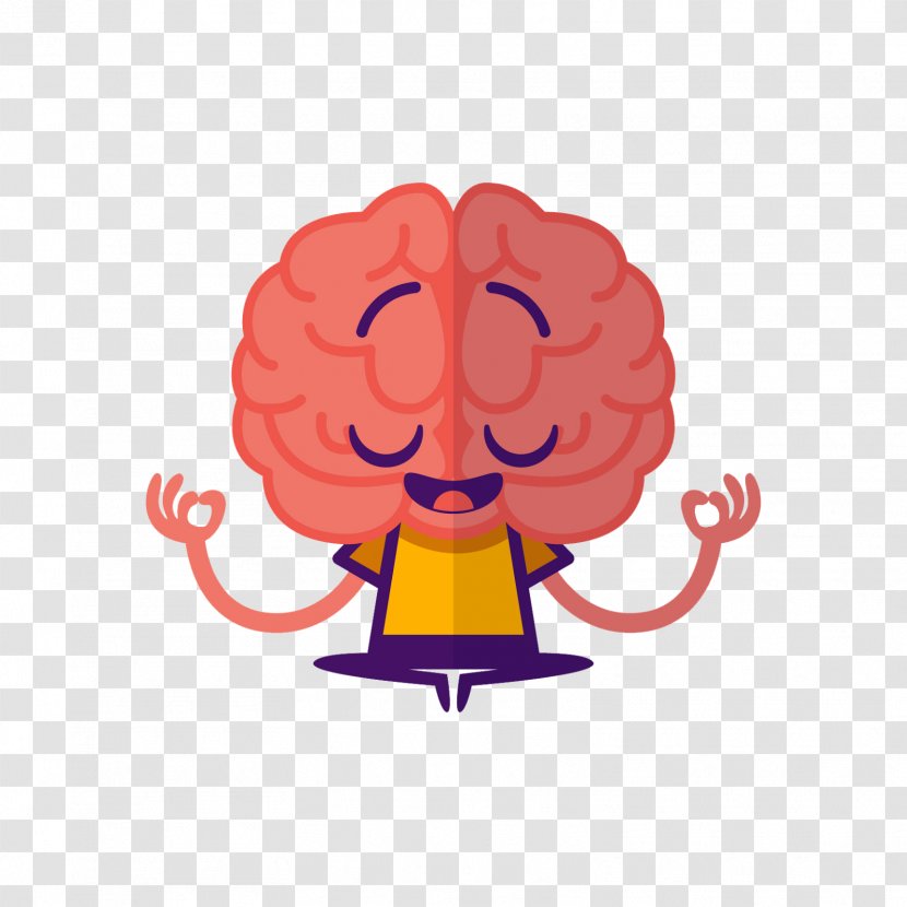 Human Brain Thought Cognitive Training - Flower Transparent PNG