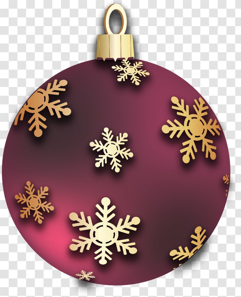 Christmas Graphics Ornament Day Snowflake Clip Art - Pink Transparent PNG