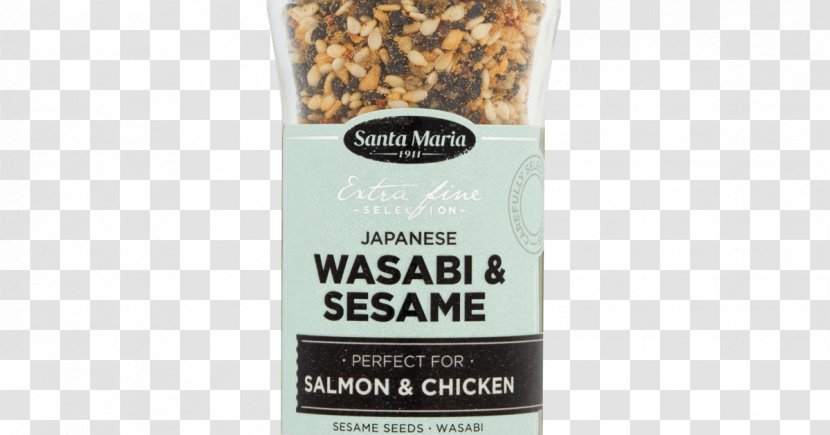 Seasoning Japanese Cuisine Wasabi Sesame Spice - Salt Transparent PNG