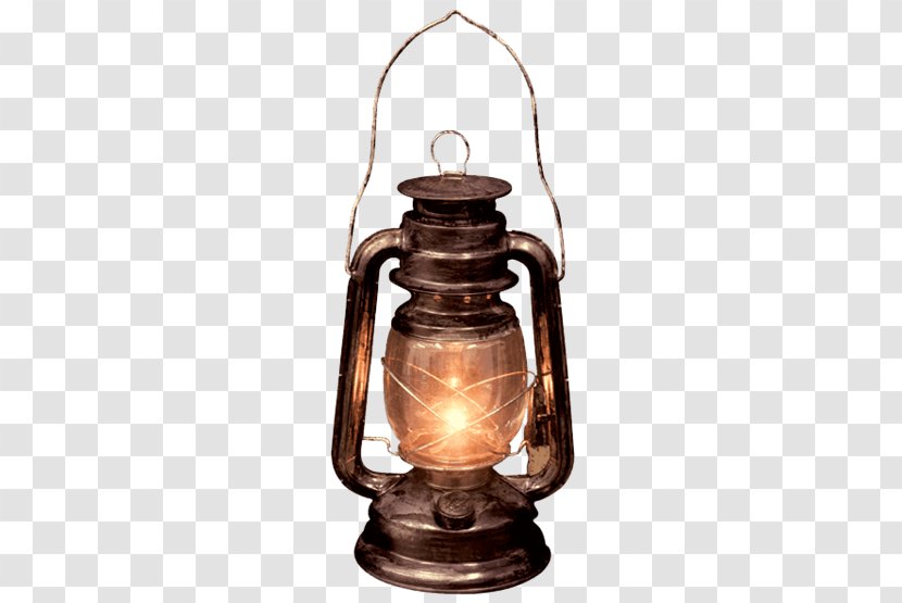 Lantern Light Oil Lamp Kerosene - Incandescent Bulb - Decorative Transparent PNG