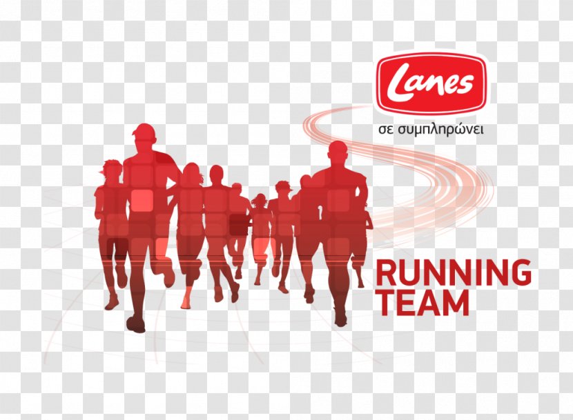 Silhouette Logo - Marathon - People Run Transparent PNG