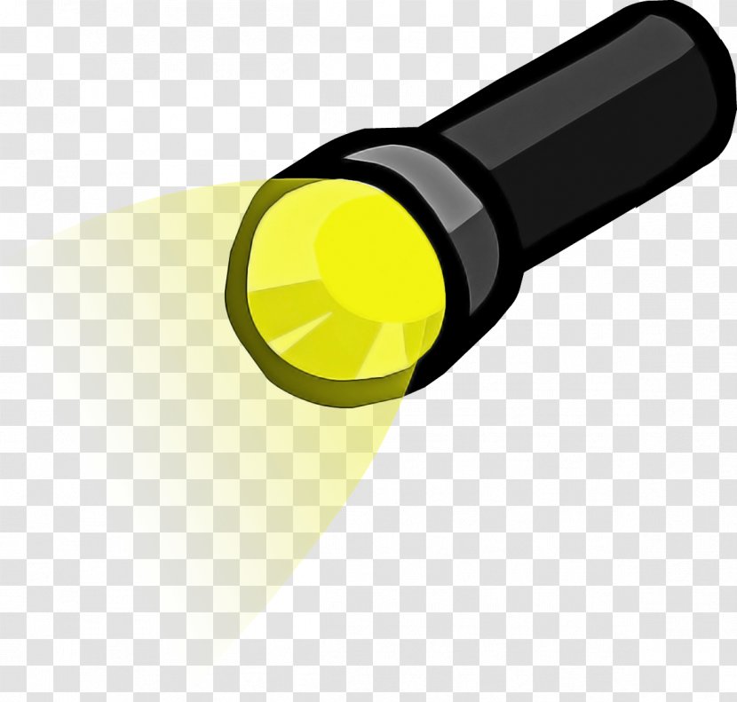 Yellow Flashlight Wine Bottle Tool Transparent PNG
