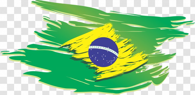Flag Of Brazil The United States - Grass Transparent PNG