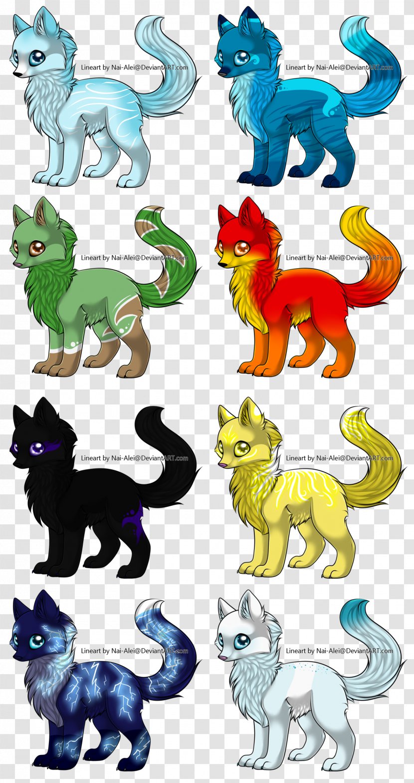 Cat Gray Wolf Elemental Earth Water - Small To Medium Sized Cats - Blue Transparent PNG