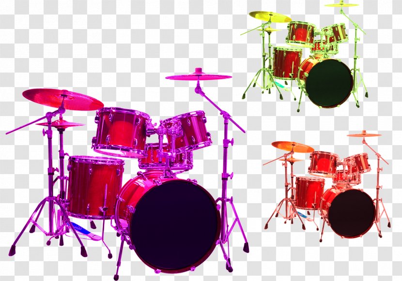 Drums Percussion - Tree - Creative Color Transparent PNG