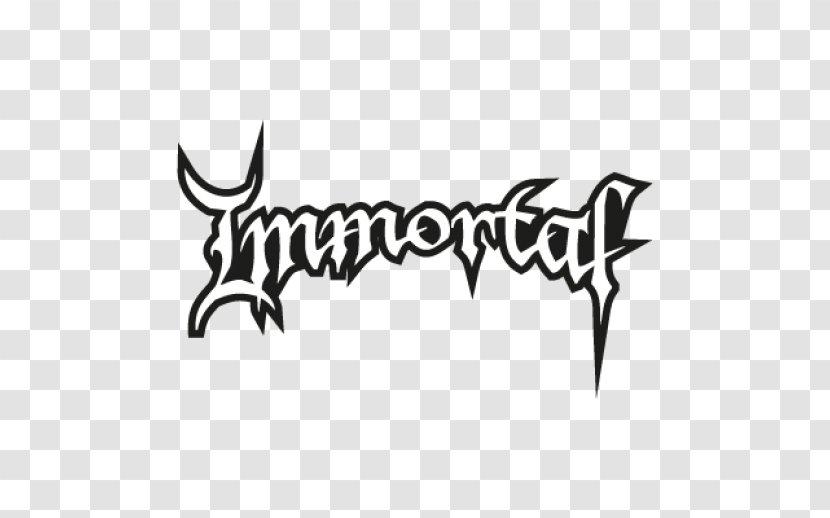 Immortal Logo Northern Chaos Gods The Seventh Date Of Blashyrkh - Cartoon - Immortals Transparent PNG