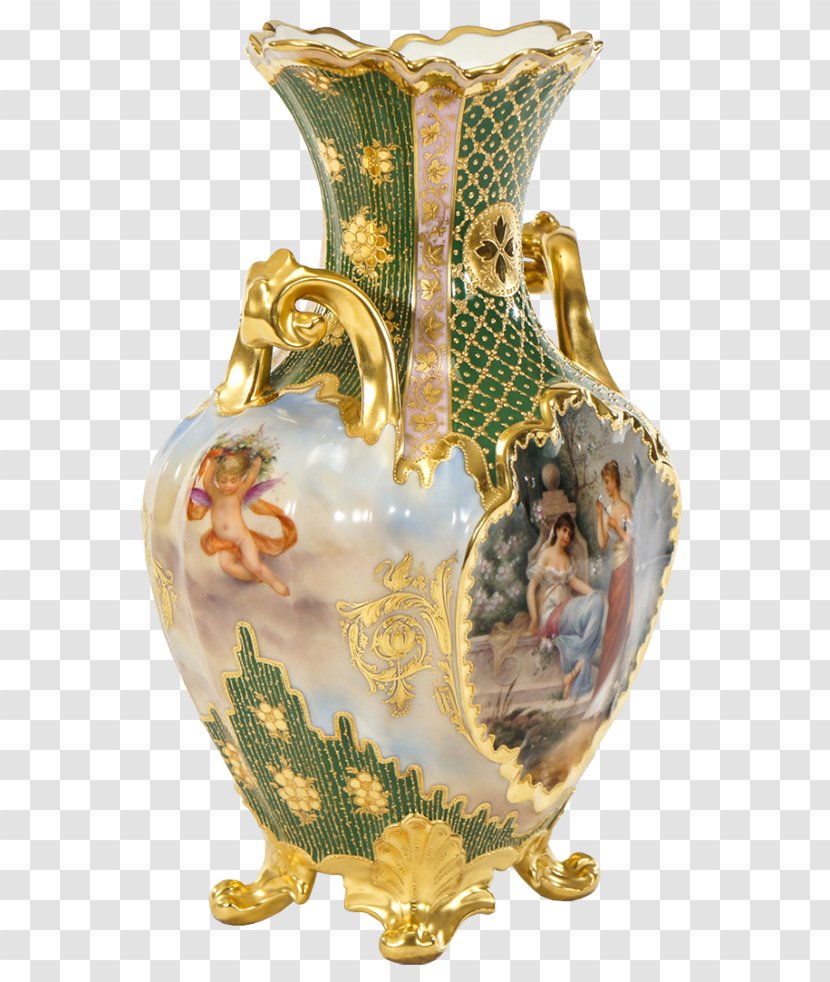 Vase Porcelain Antique - Artifact Transparent PNG