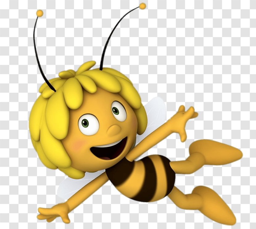 Maya The Bee Child Honey Animation - Barry Benson Transparent PNG