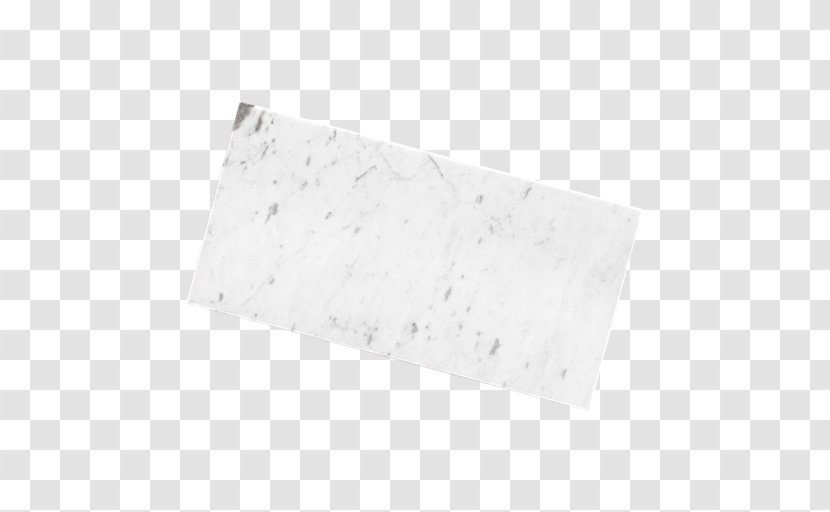 Marble Rectangle - White - Floor Transparent PNG