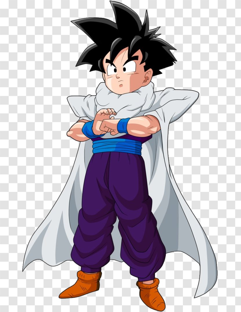 Gohan Nappa Raditz Goku Vegeta - Silhouette - Teenager Transparent PNG