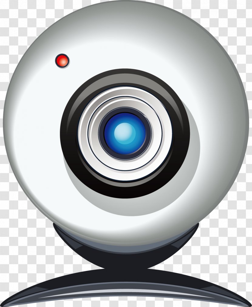 Webcam Camera Lens - Vector Material Transparent PNG
