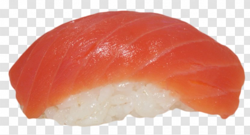 Lox Smoked Salmon Sashimi Japanese Cuisine Asian - Dish - Sushi Transparent PNG