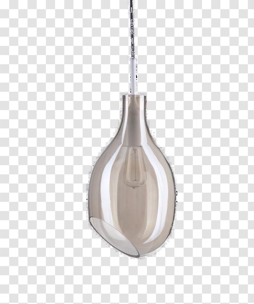 Light Fixture Silver - Bulb Transparent PNG