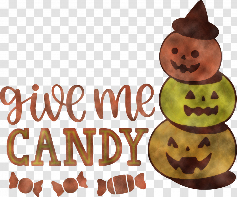 Give Me Candy Halloween Trick Or Treat Transparent PNG