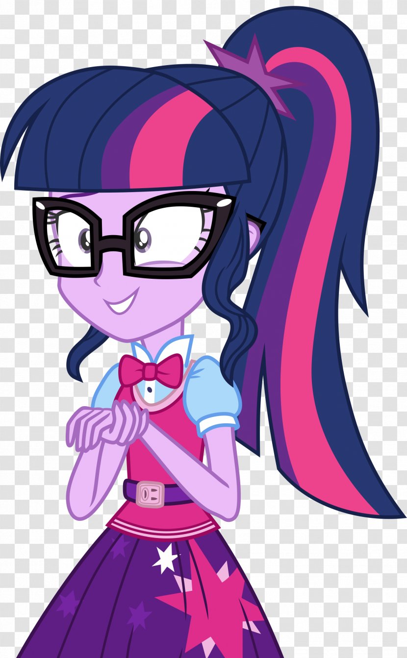 Twilight Sparkle Rainbow Dash Pinkie Pie Rarity Applejack - Silhouette - My Little Pony Transparent PNG