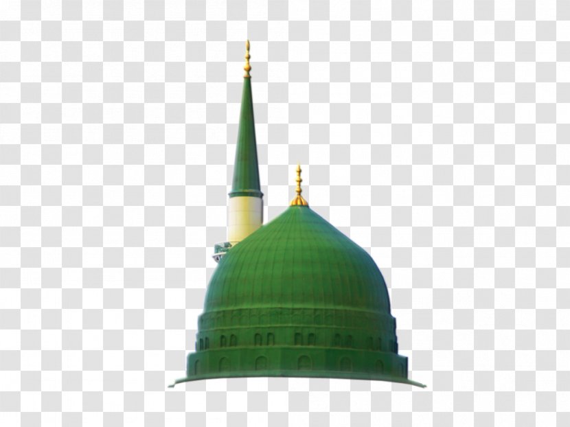 Green Dome Al-Masjid An-Nabawi Mecca Quran Durood - Prophet - Makkah Transparent PNG