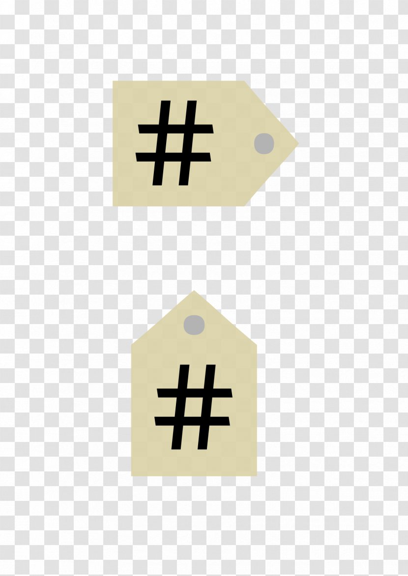 Hashtag - Text - Nametag Transparent PNG