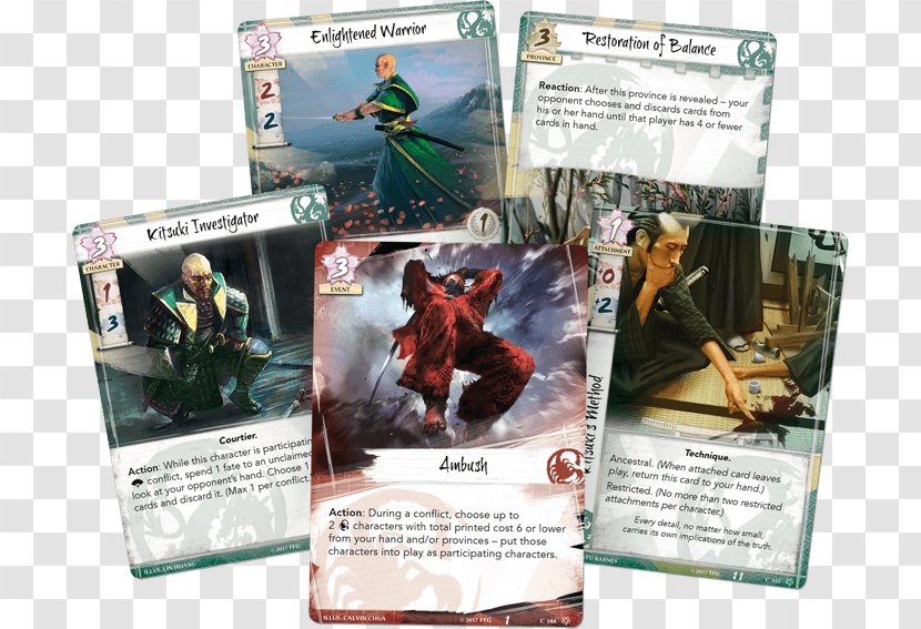 Legend Of The Five Rings: Card Game Rings Roleplaying Fantasy Flight Games Transparent PNG