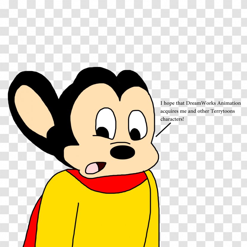 Mighty Mouse Felix The Cat Mickey DreamWorks Animation Drawing - Watercolor Transparent PNG
