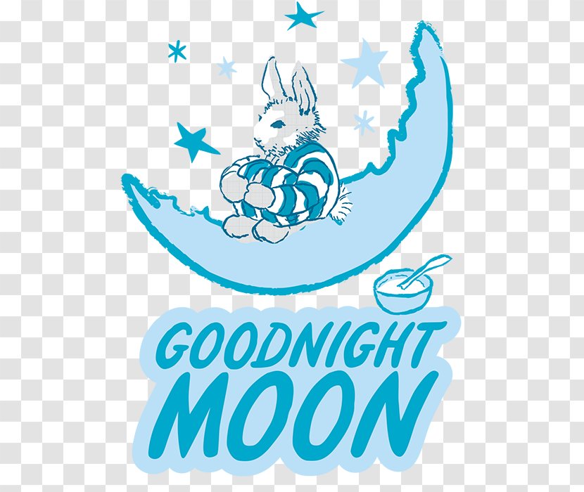 Clip Art Goodnight Moon Illustration Image - Fictional Character - Text Transparent PNG